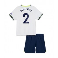 Tottenham Hotspur Matt Doherty #2 Hjemmebanesæt Børn 2022-23 Kortærmet (+ Korte bukser)
